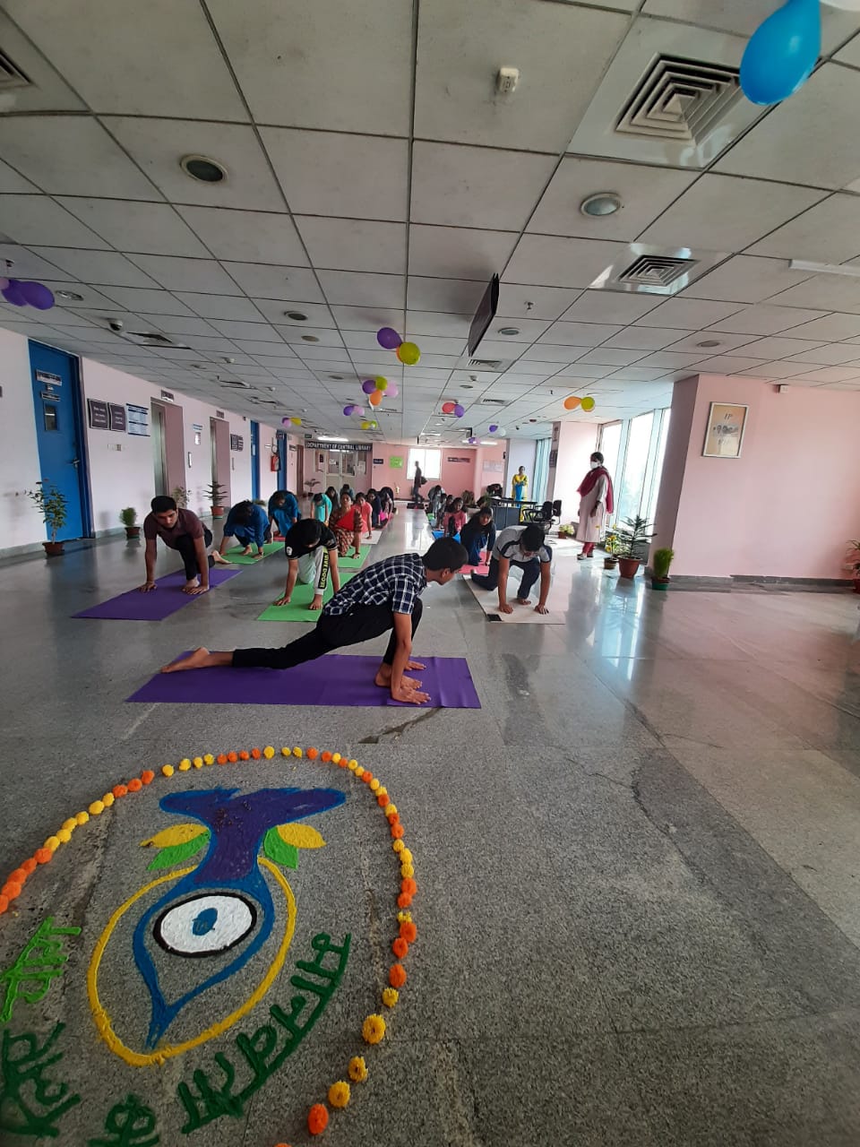 ESIC Medical College, Joka, Yoga Day Celebration, Physiology Department