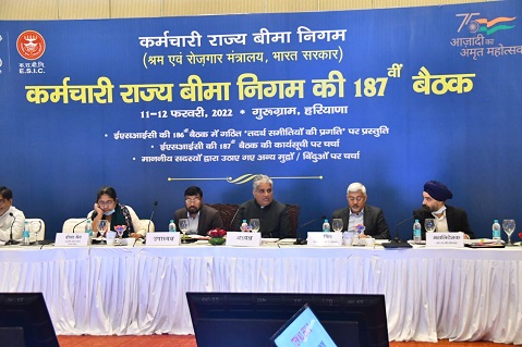 187th Meeting of the ESIC on 12.2.2022